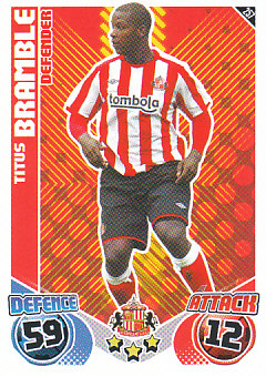 Titus Bramble Sunderland 2010/11 Topps Match Attax #257